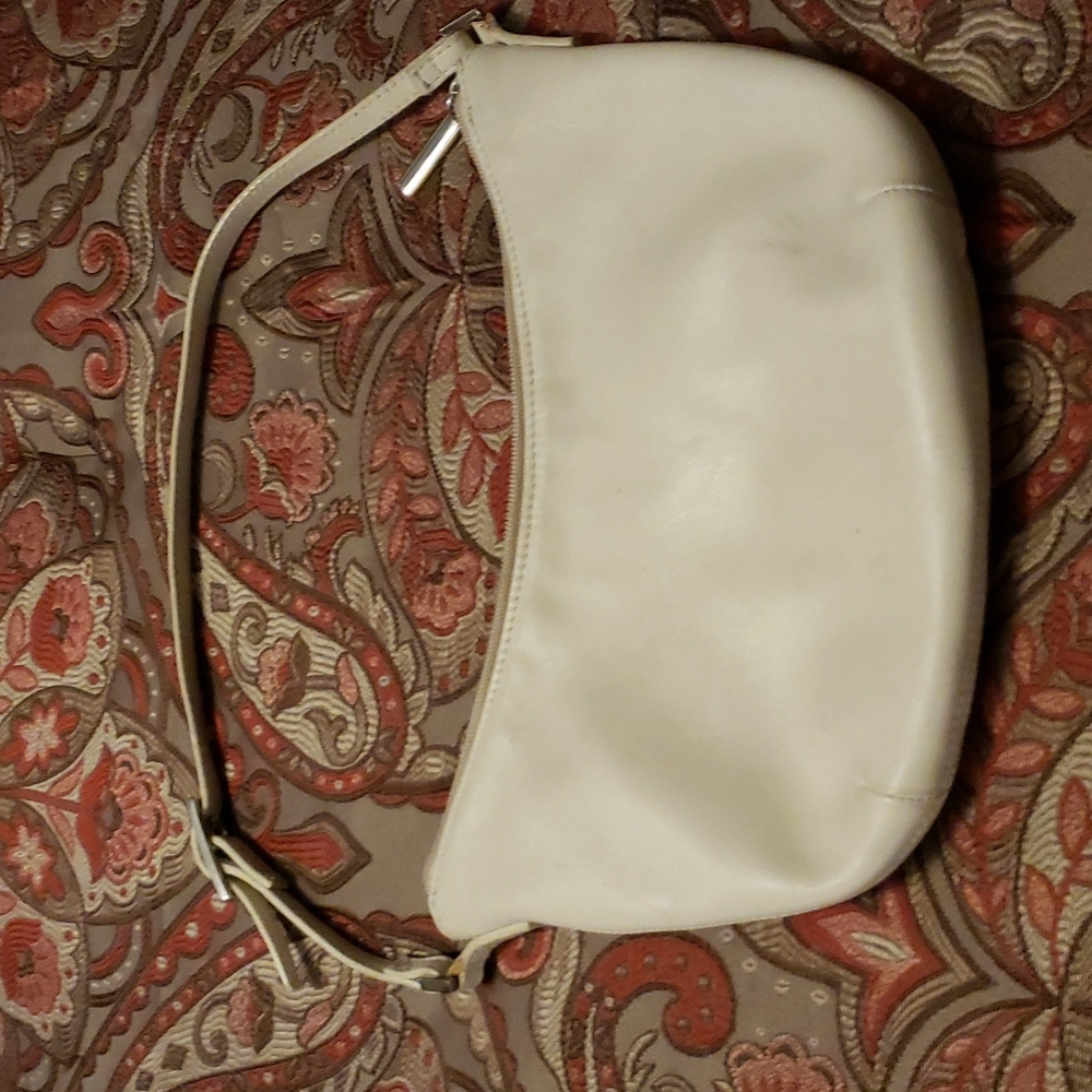 White leather